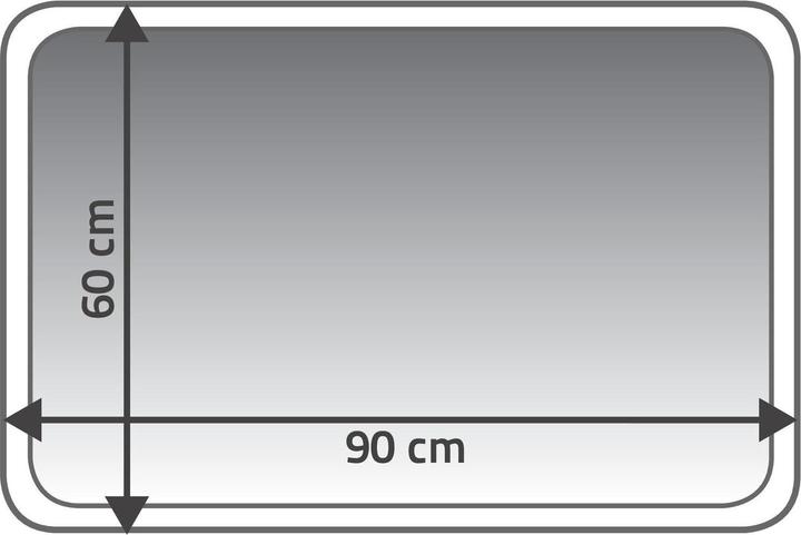 Produktbild Ridder Badteppich Star 60 x 90 cm, Blau/Weiss (60 x 90 cm)