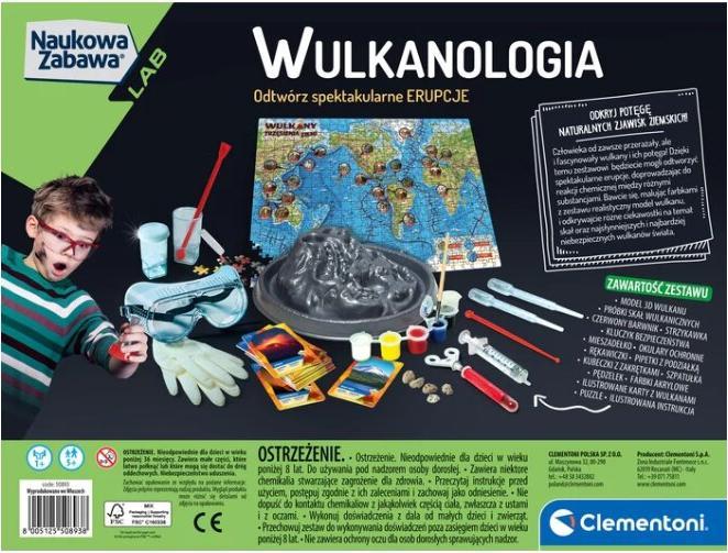 Image du produit Clementoni Kit scientifique volcanologique