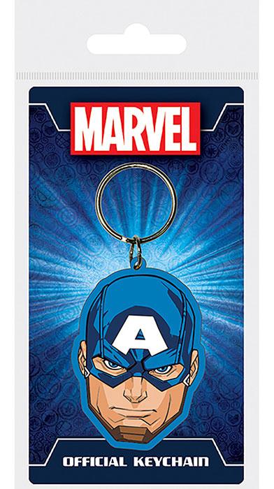 Pyramid Portachiavi Marvel Captain America Head