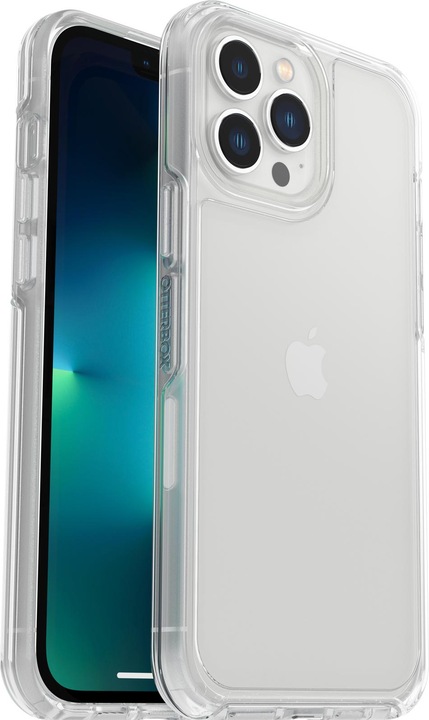 Produktbild OtterBox Symmetry Clear + Alpha Glass antimikrobiell (Apple iPhone 13 Pro Max)