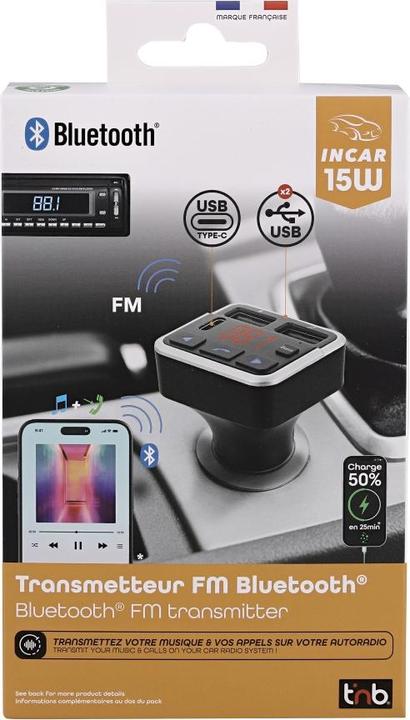Actual product image T'nB TNB FMCT07V2 3 in 1 Bluetooth FM transmitter