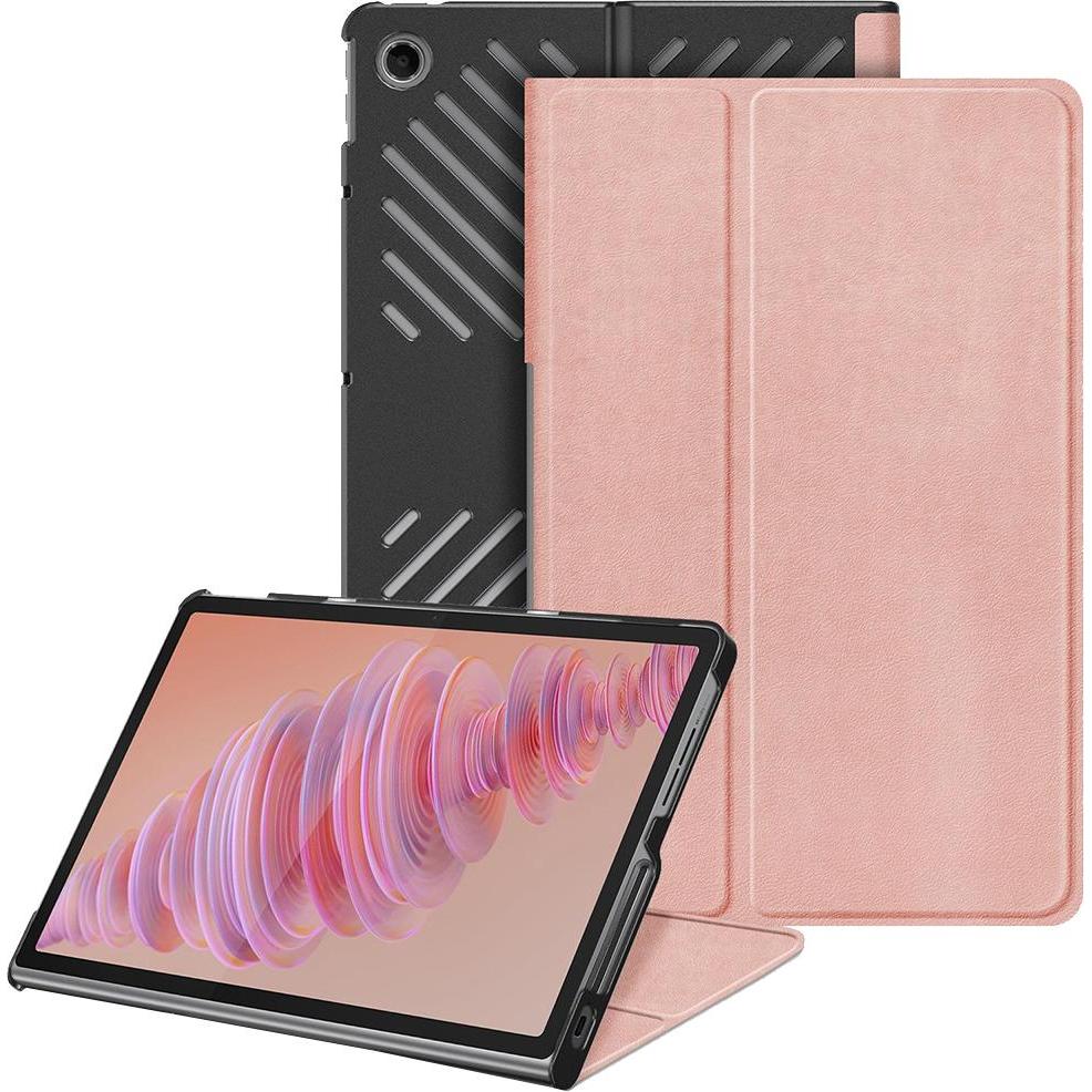 Techsuit - FoldPro - Lenovo Tab Plus - Rose Gold (Lenovo Tab Plus), Cover tablet, Pink