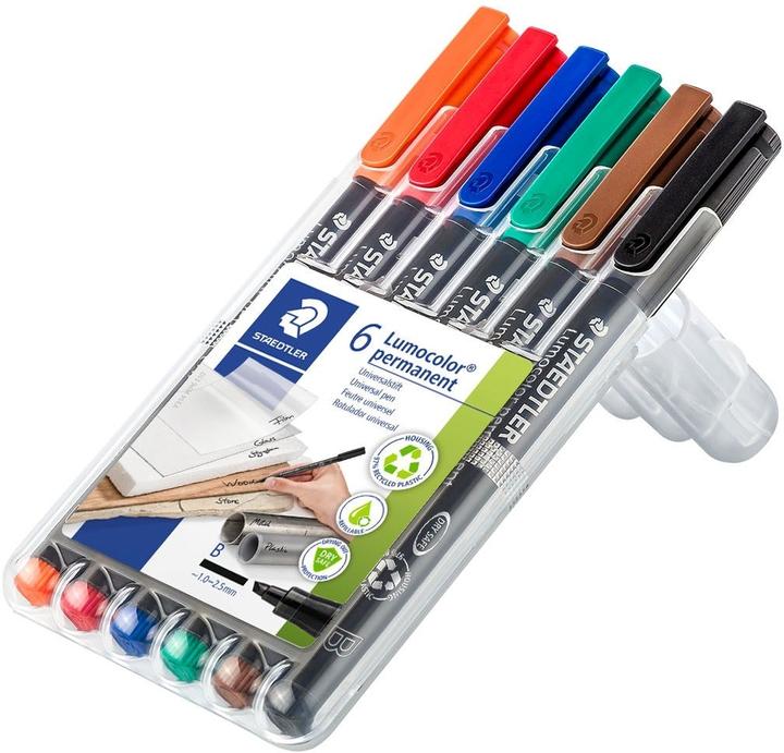 Image du produit Staedtler Lumocolor permanent (Multicolore, 2.50 mm, 1 x)