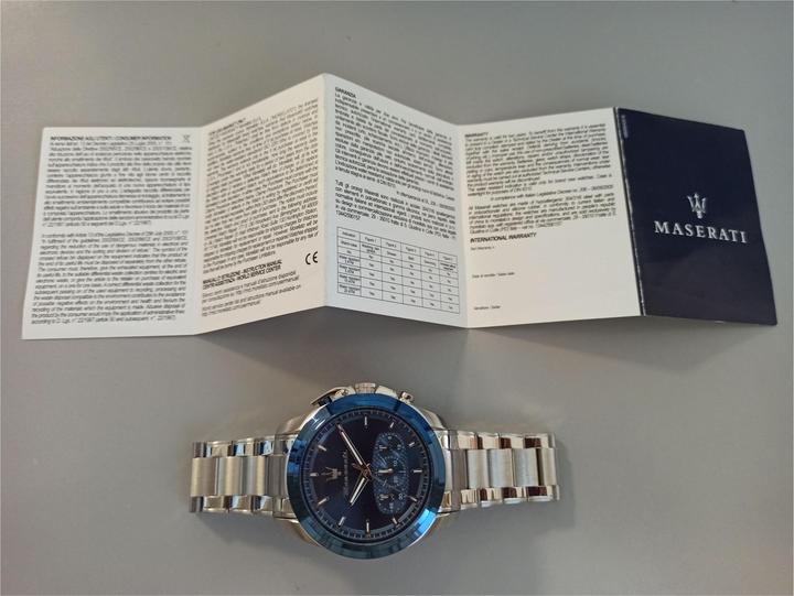 Image du produit Maserati Traguardo (Chronographe, Horloge analogique, 43 mm)