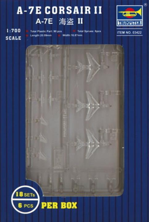 Actual product image Trumpeter A-7E Corsair II