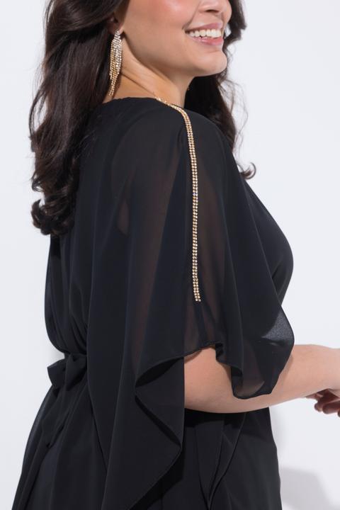 Actual product image Ulla Popken Layered Chiffon Blouse (58, 60)