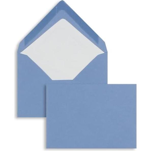 Blanke, Briefumschlag, Briefumschläge 157x225mm (DIN C5) 100g/qm gummiert VE=100 Stück dunkelblau (100 x)