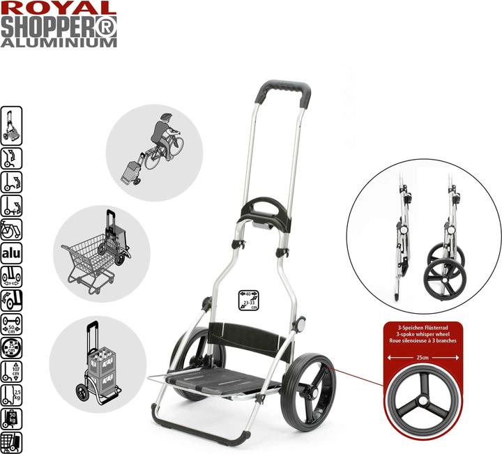 Produktbild Andersen Royal Shopper 360° Einkaufstrolley 57 cm