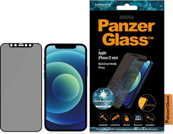 Produktbild PanzerGlass Privacy (1 Stück, Apple iPhone 12 mini)