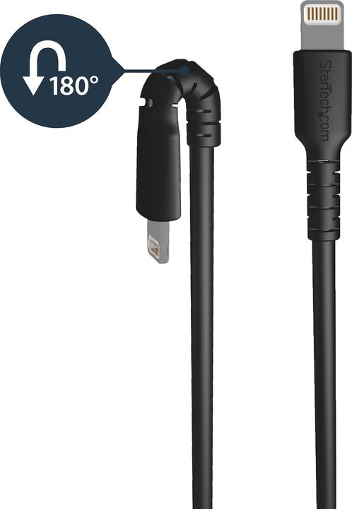 Image du produit StarTech 6.6 ft. (2 m) USB to Lightning Cable - A (2 m, USB 2.0)