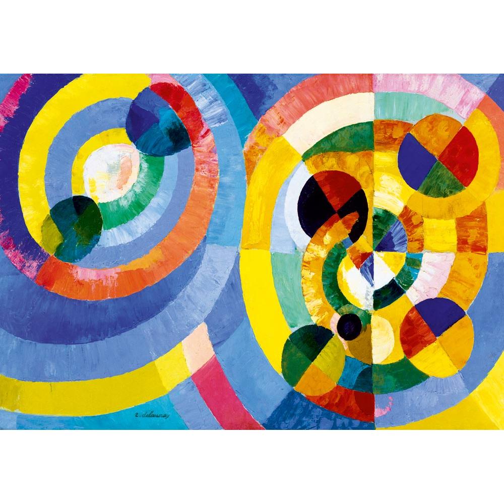 Thumbnail - Bluebird Puzzle 1000 pieces Robert Delaunay - Circular Forms, 1930 (1000 Teile)
