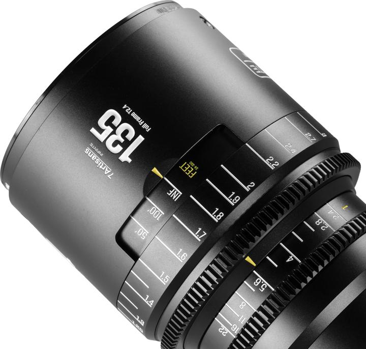 Produktbild 7artisans 135T24B-EF INF 135mm T2.4 INFINTE EF Mount (Black) (Vollformat)