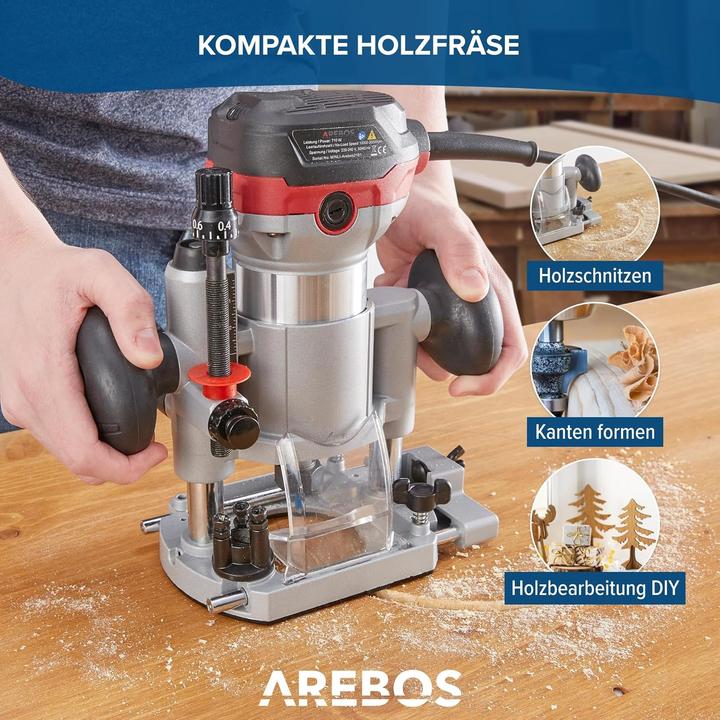 Actual product image Arebos Router