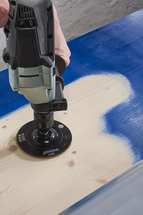 Actual product image wolfcraft 5 Adhesive grinding discs Aluminium oxide K180, ø125mm (180)