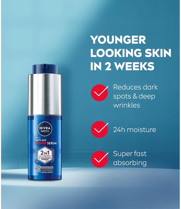 Actual product image NIVEA MEN Anti-Age Power Serum (30 ml)