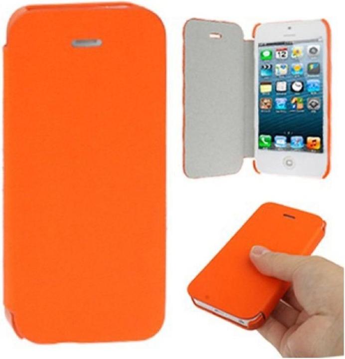 Produktbild König Design Schutzhülle Tasche Handytasche (Flip Quer) iPhone 5 & 5s (Apple iPhone 5)