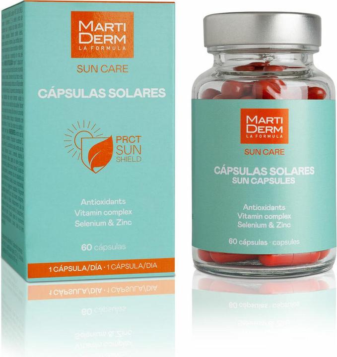 Actual product image Martiderm Sun Care 60 Capsules Sun Protect