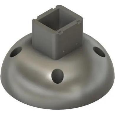 OEM TP-LINK holder/stand for Tapo C500/C510W/C520WS cameras on wall and ceiling, white with cable cover, Accessori per telecamere di rete