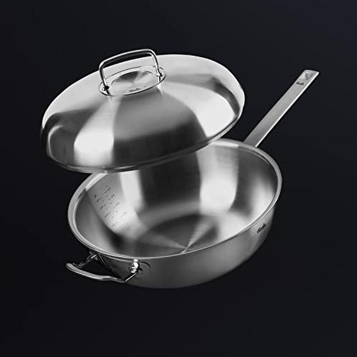 Produktbild Fissler Original-Profi Collection® Wok 32cm (32 cm, Wok Pfanne, Edelstahl)