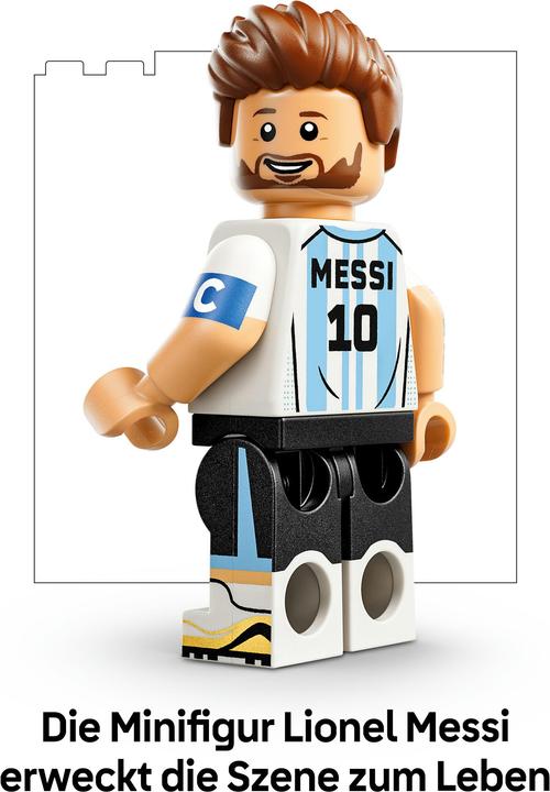 Actual product image LEGO Lionel Messi - Football highlights (43011, LEGO Editions)
