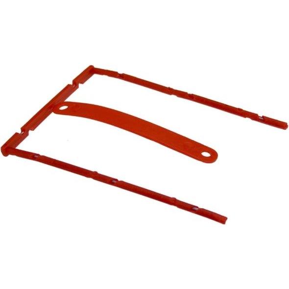 B.N.T., Busta portadocumenti, B-binder rød w/overligger og etiket 100pz/pak - (100 pz.) (100 x)