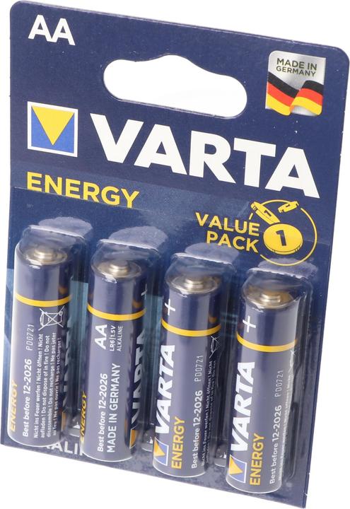 Immagine prodotto Varta Energy AA (4 pz., AA, 2800 mAh)