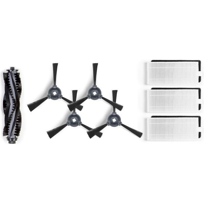 Ecovacs DO3G-KTA, Staubsauger Roboter Zubehör, Schwarz, Weiss