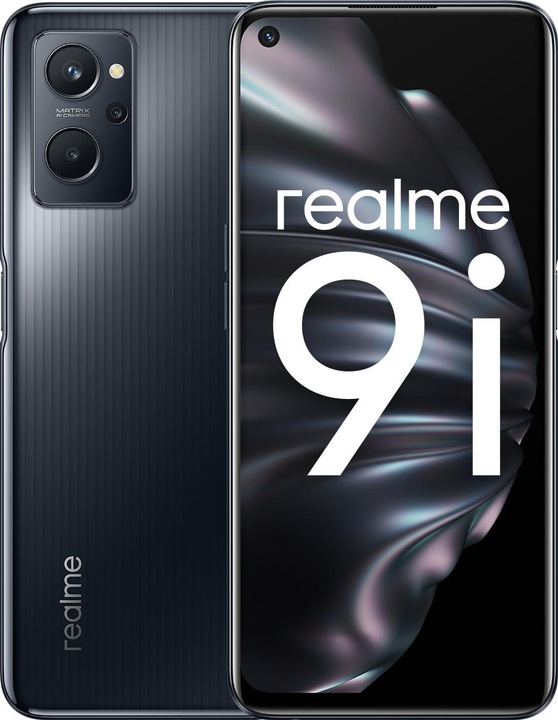 Actual product image realme 9i (64 GB, Prism Black, 6.60", Dual SIM, 50 Mpx, 4G)