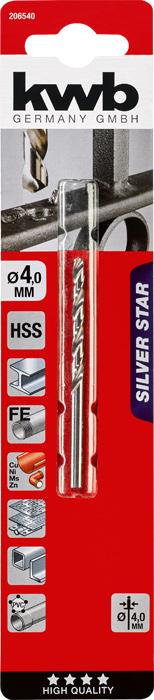 Actual product image kwb SILVER STAR HSS Twist Drill (4.00 mm)