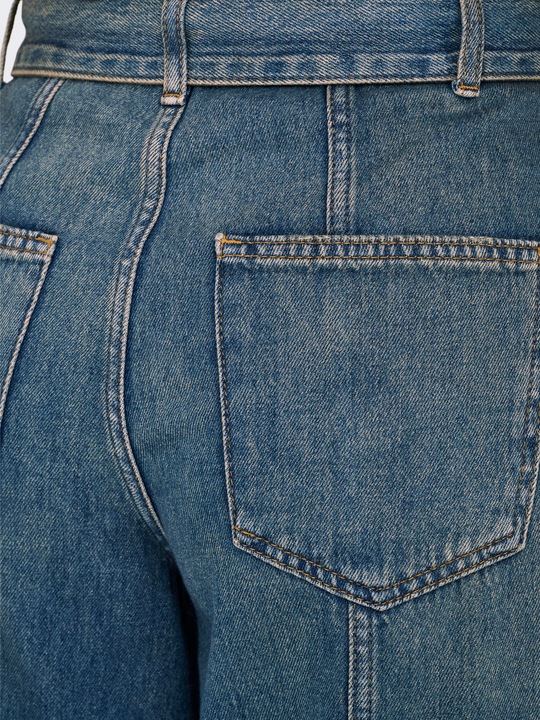 Actual product image Only ONLJOELLE Hohe Taille Weiter Beinschnitt Jeans Jeans mit weitem Bein (W27/L32)