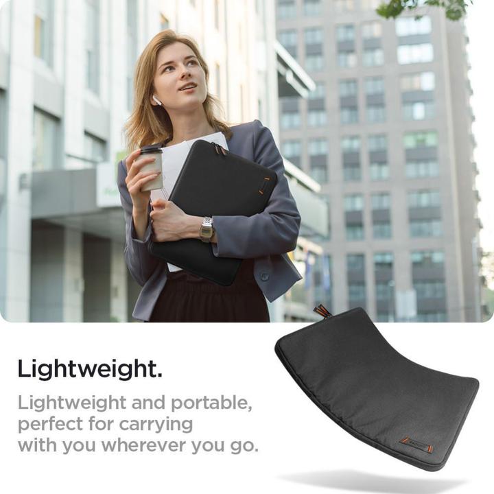 Actual product image Spigen Basic Pouch Laptop 15-16 czarny/black AFA07005 (16")