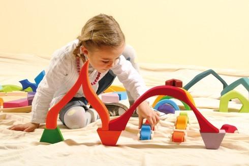 Actual product image Grimm's Four elements construction kit