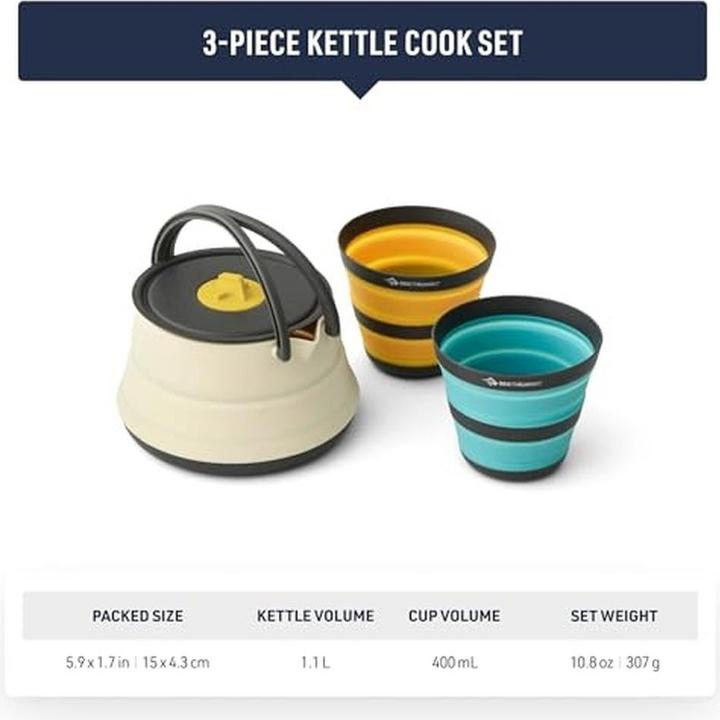 Actual product image Sea To Summit Frontier Ultralight Collapsible Kettle Cook Set