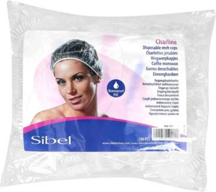Sibel Disposable Foil Cap White 100 Pieces