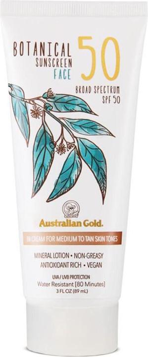 Image du produit Australian Gold Botanical (Crème solaire visage, SPF 50, 88 ml)