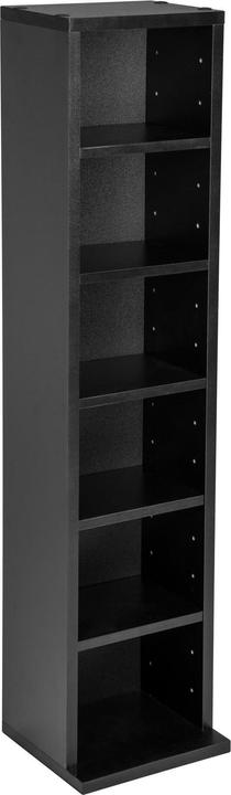 Actual product image tectake CD stand shelf (21 x 20 x 90 cm)