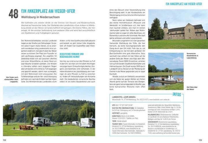 Produktbild Die besten Wohnmobil-Stellplätze Deutschland (Deutsch, Torsten Berning, 2021)