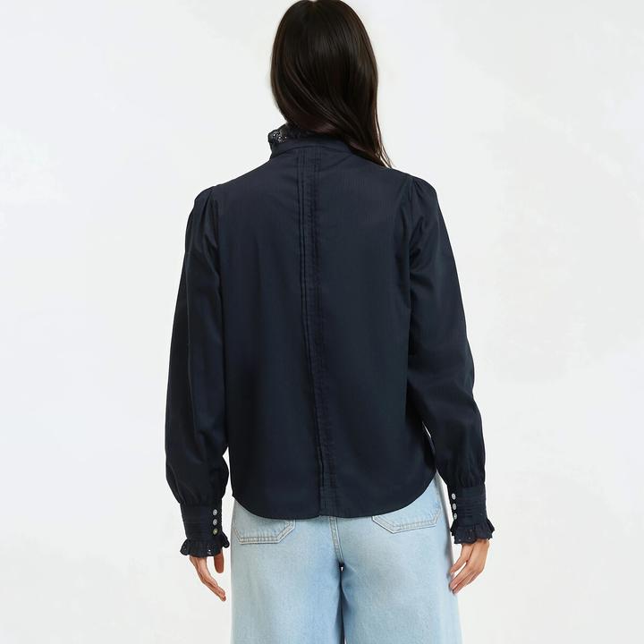 Produktbild La Redoute Collections Bluse Signature im viktorianischen Stil (36)