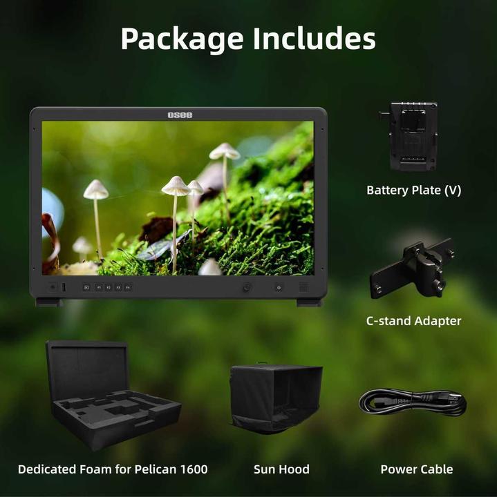 Productafbeelding Osee Field Monitor 21.5 inch High Brightness HDR - 1500 Nits (MEG (26M22SKIT00000) (21.50")