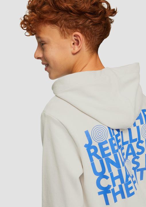 Produktbild s.Oliver Sweatshirt Kapuzen-Sweatshirt mit Rückenprint (M)