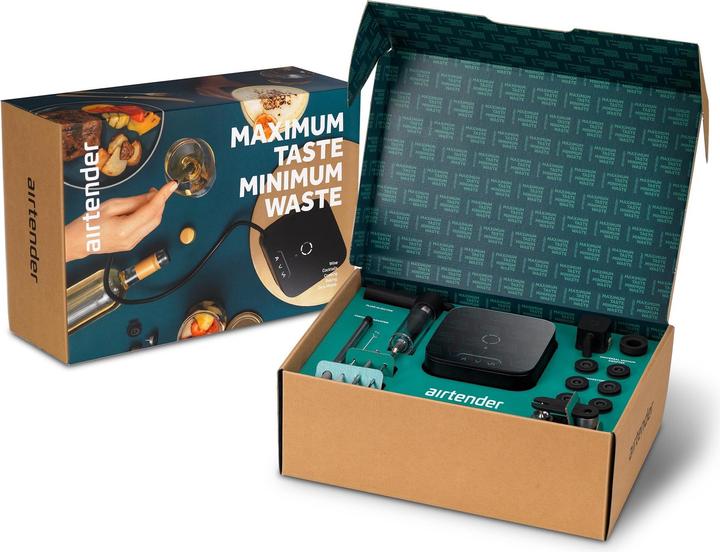 Airtender Unità di aspirazione e aerazione (Aeratore per vino)