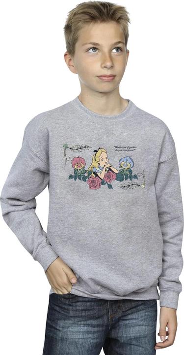 Produktbild Disney Alice im Wunderland Sweatshirt Jungen What Kind Of Garden (116)