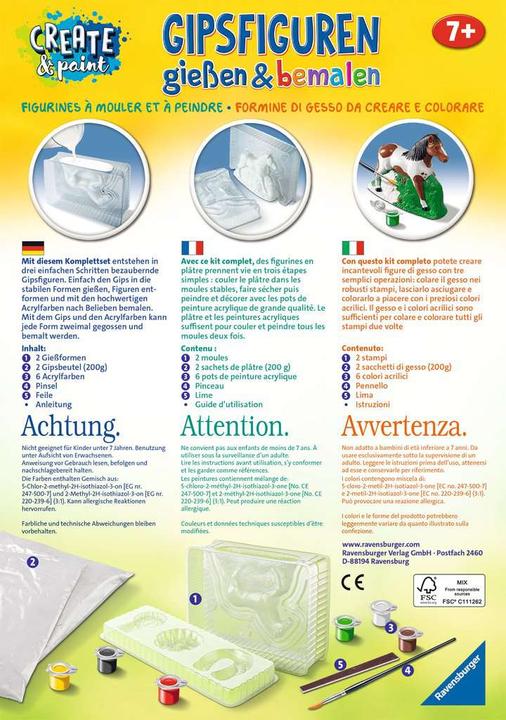 Produktbild Ravensburger Create & Paint: Pferd