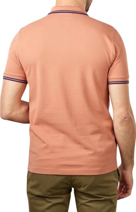 Produktbild Fred Perry Twin Tipped Polo Shirt Short Sleeve Lightrust (XXL)
