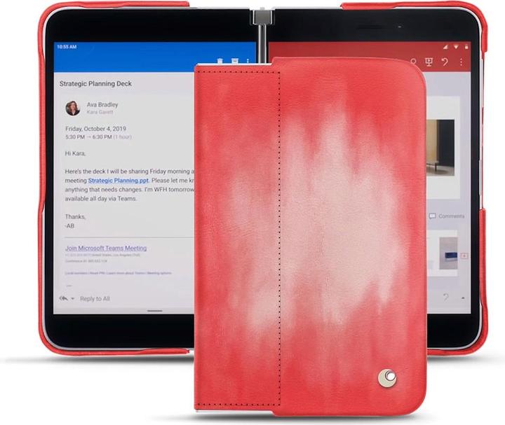Produktbild Noreve Lederschutzhülle (Microsoft Surface Duo)