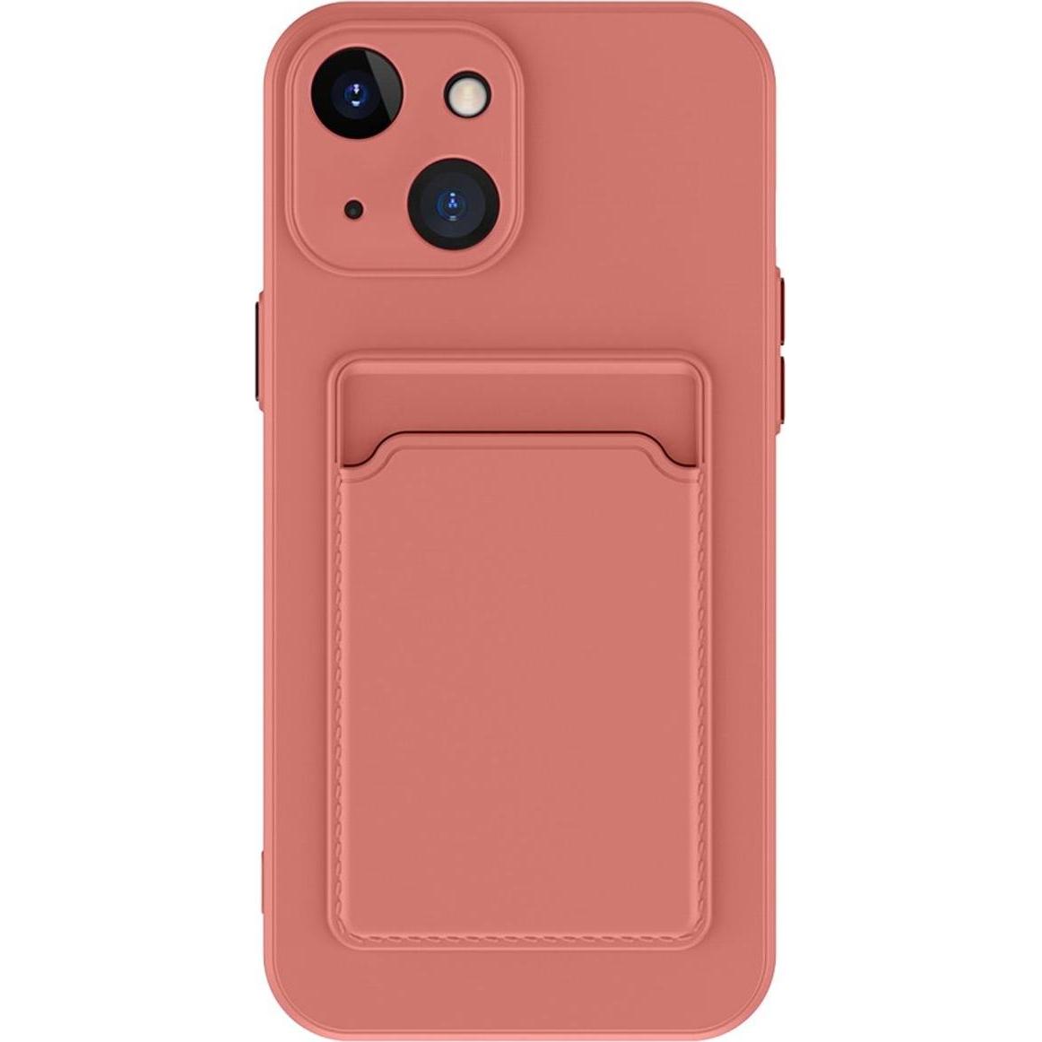 König Design Schutz Handy Hülle für Apple iPhone 15 Case Back Cover Etuis Bumper Kartenfach (Apple iPhone 15), Smartphon...