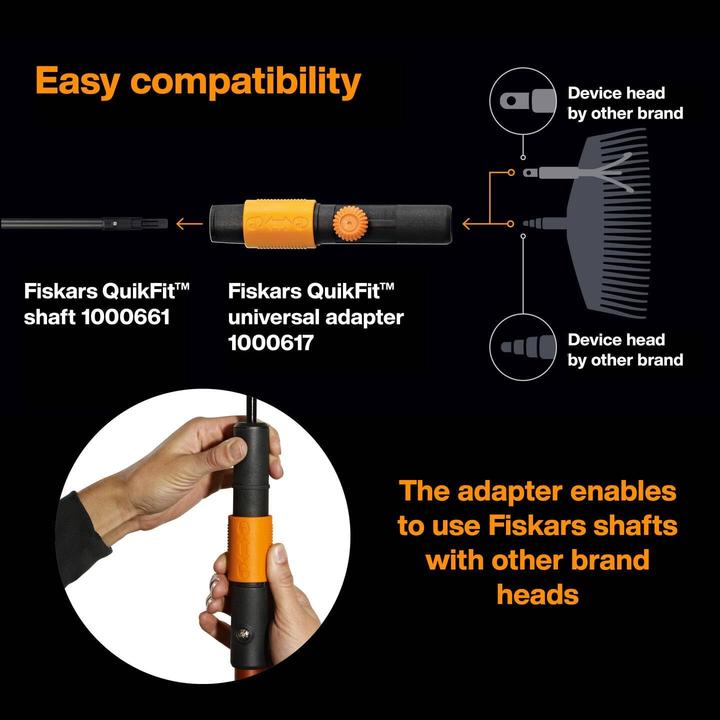 Actual product image Fiskars QuikFit™ adapter