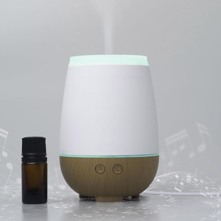Actual product image Aroflora - Musilia - Ultrasonic Essential Oil Diffuser - With Bluetooth Speaker