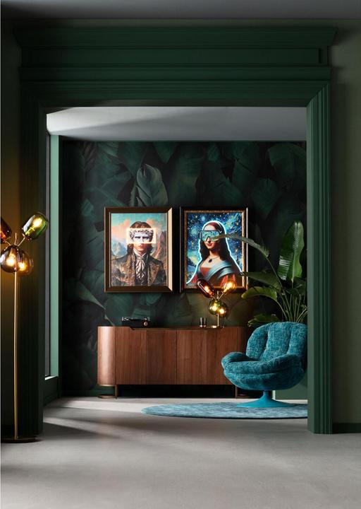 Image du produit Kare Design Drehsessel Cosy Blau