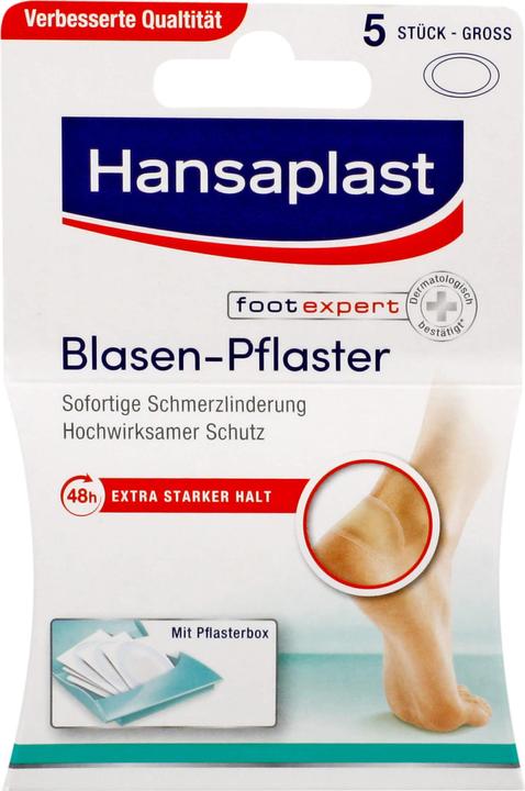 Hansaplast Blister plaster large for heels, 5 pcs. plasters (5 x)